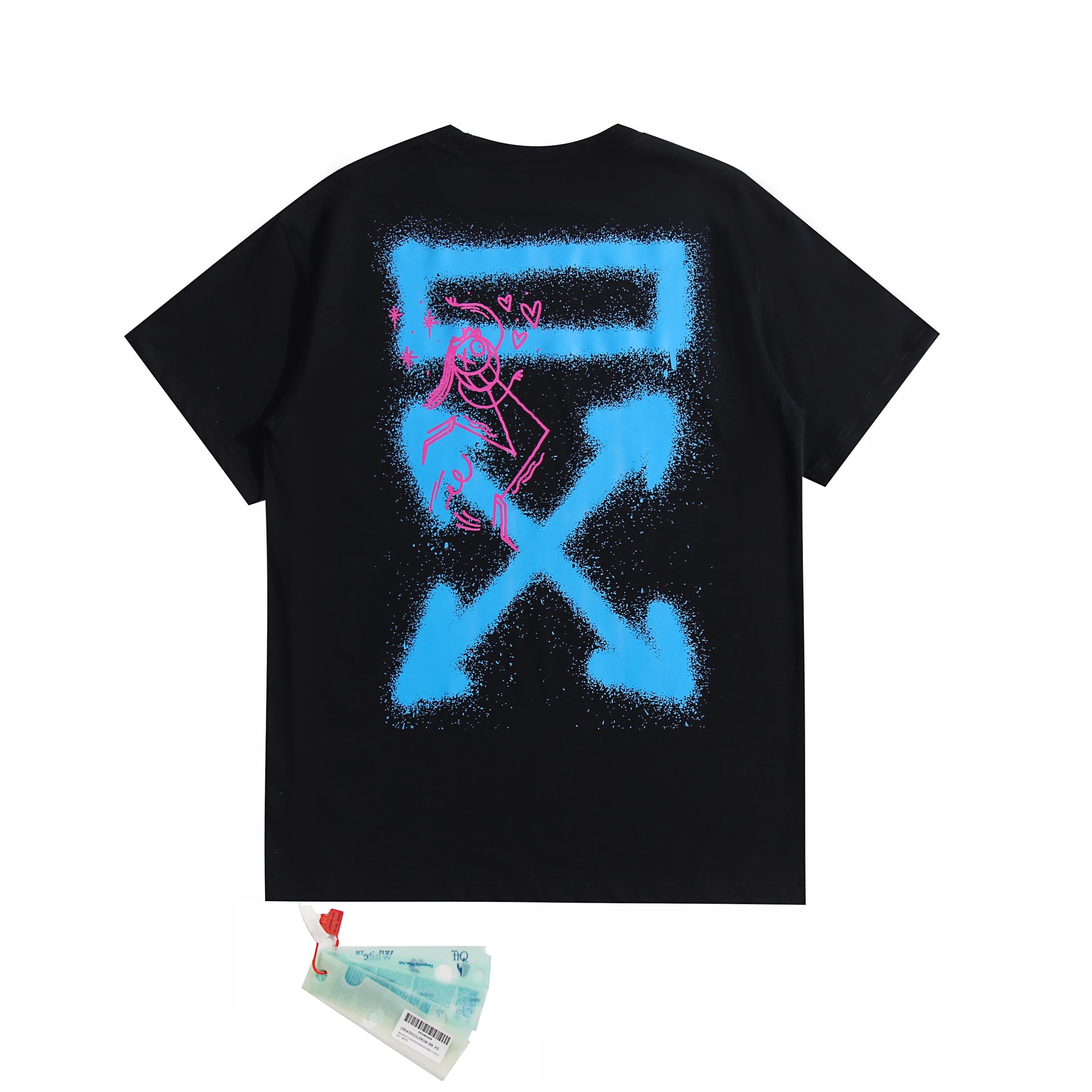 Off-White X Blue T-S