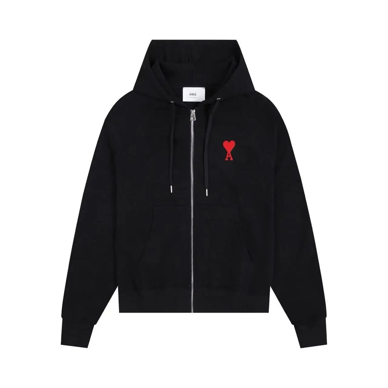 Ami Black Hoodie