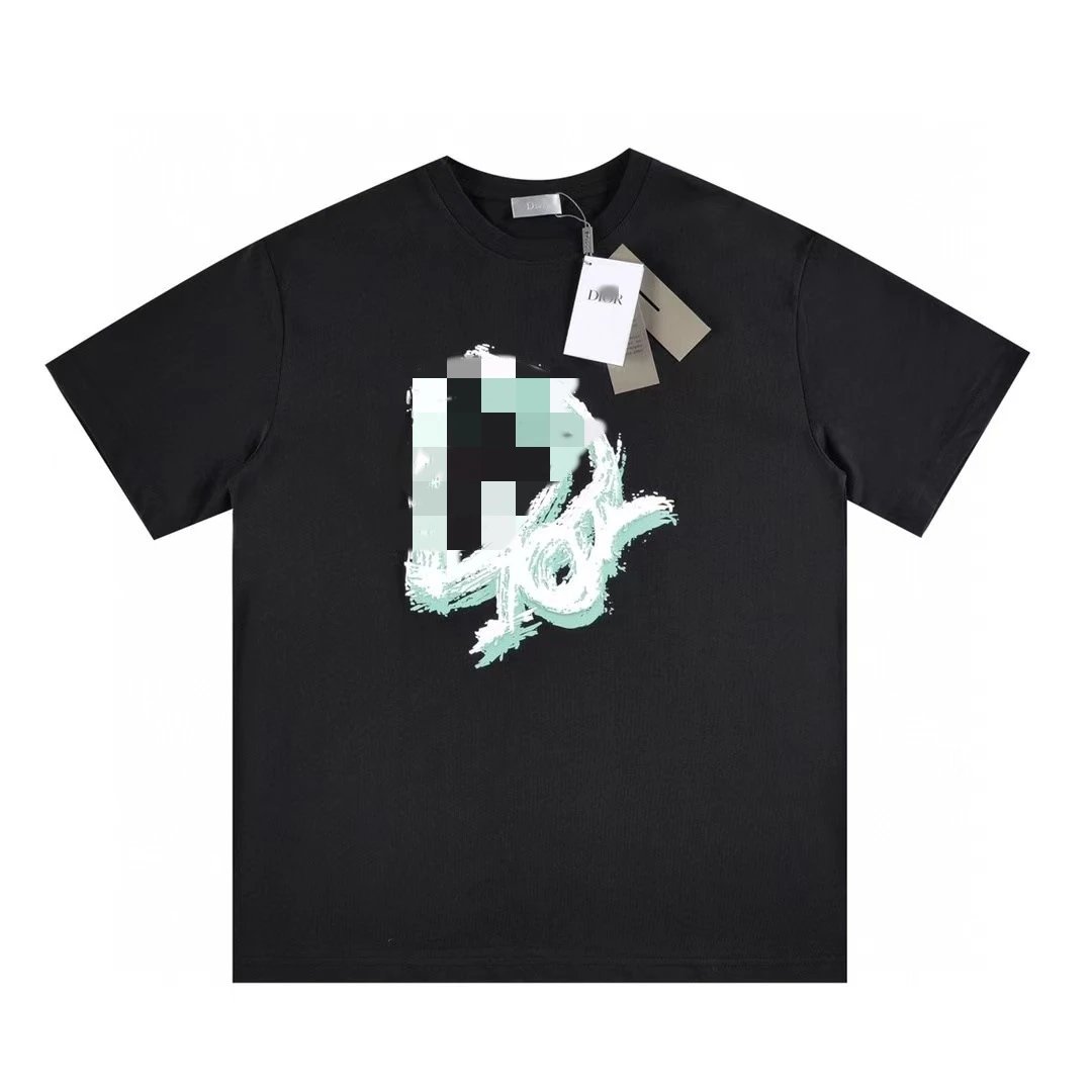 Dior Black Graphic T