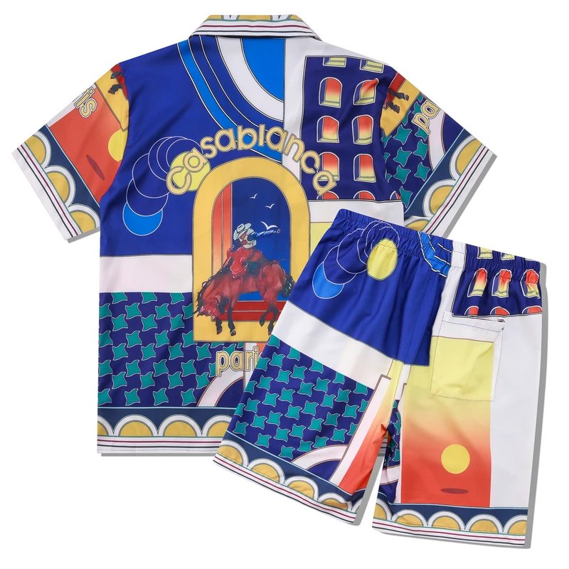 Casablanca Blue Shor