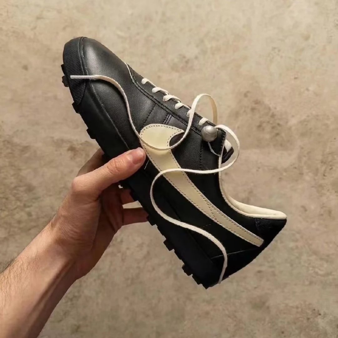 Bode Nike Cortez Black Cream Heritage Sneakers