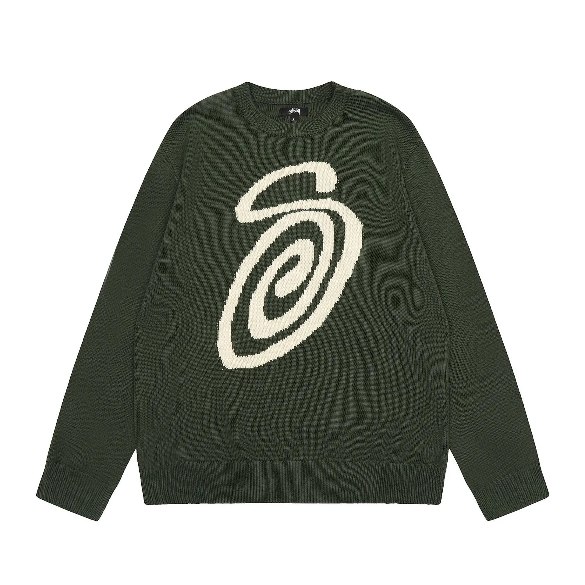 Stussy Green Spiral 