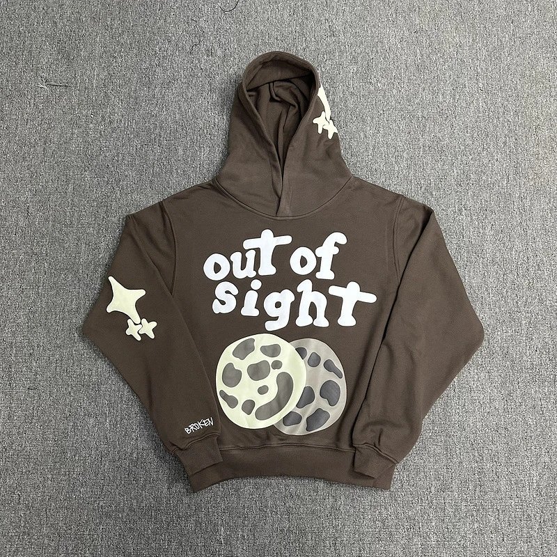 Broken Planet Out of Sight Brown Hoodie