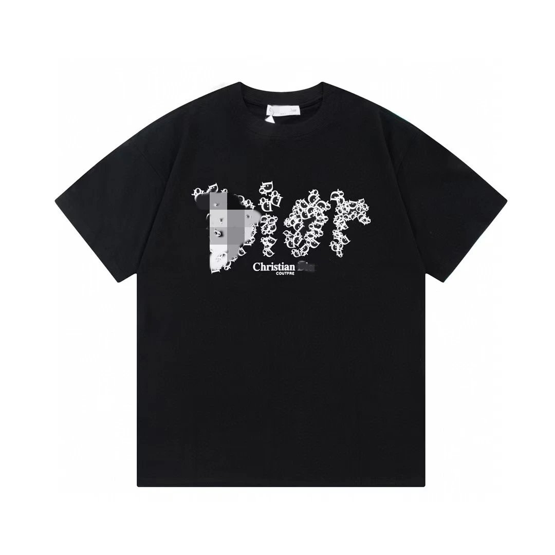 Dior Black Graphic T