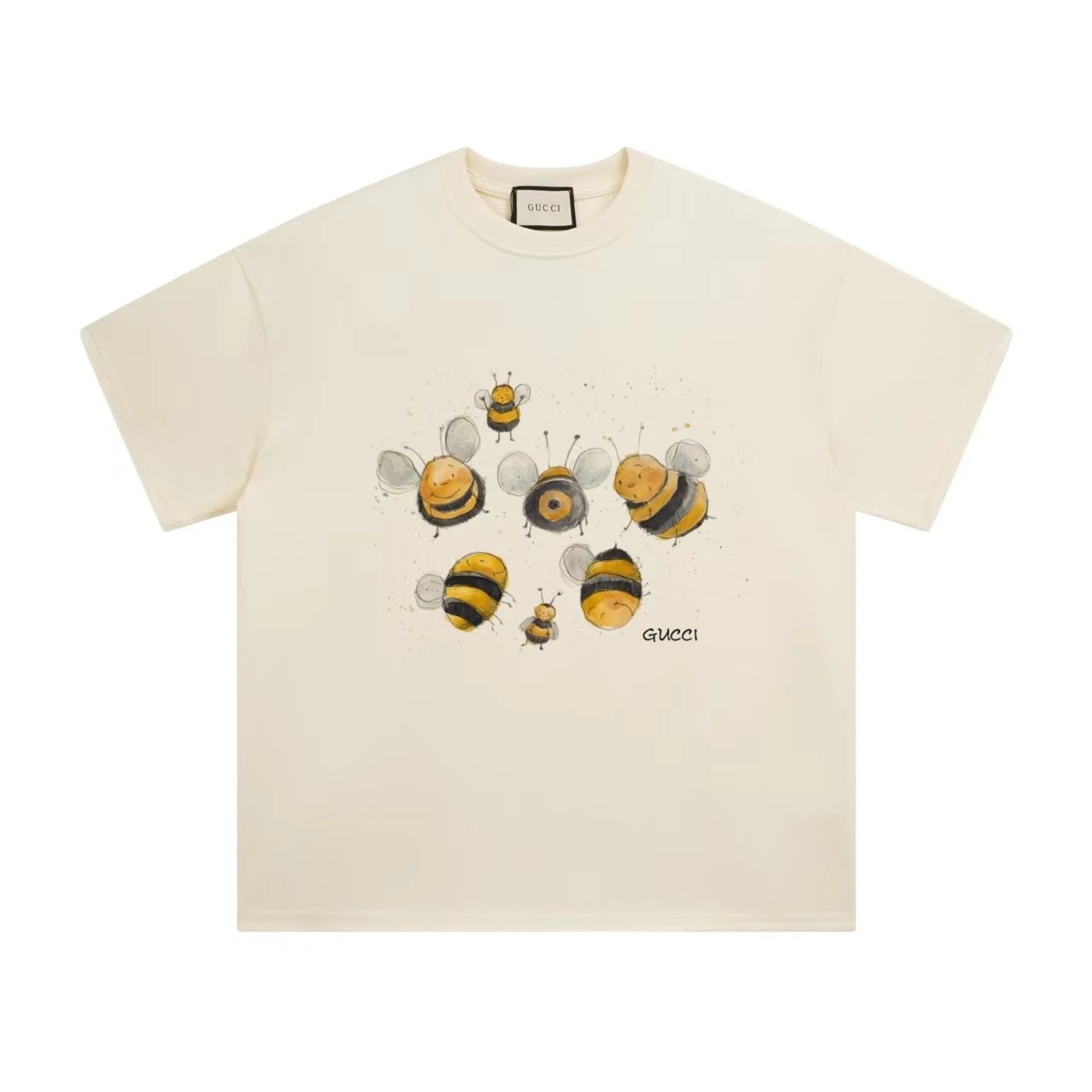 Gucci Bee Print Beig