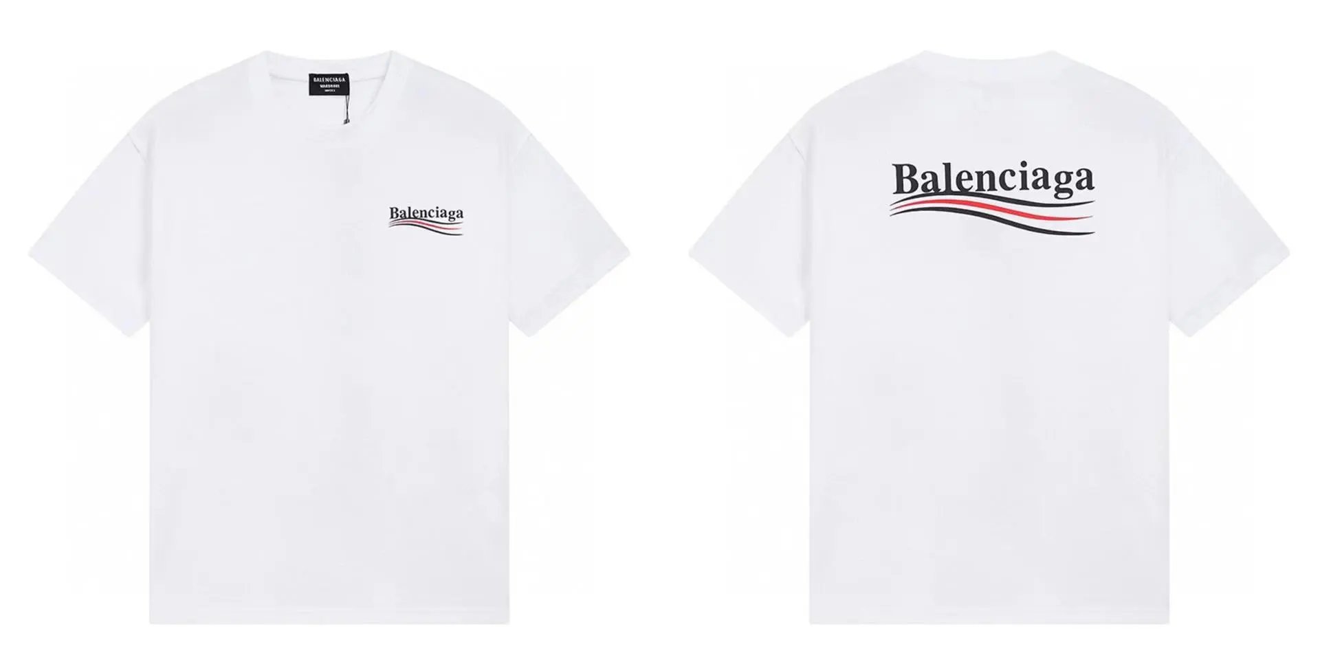 Balenciaga White T-S