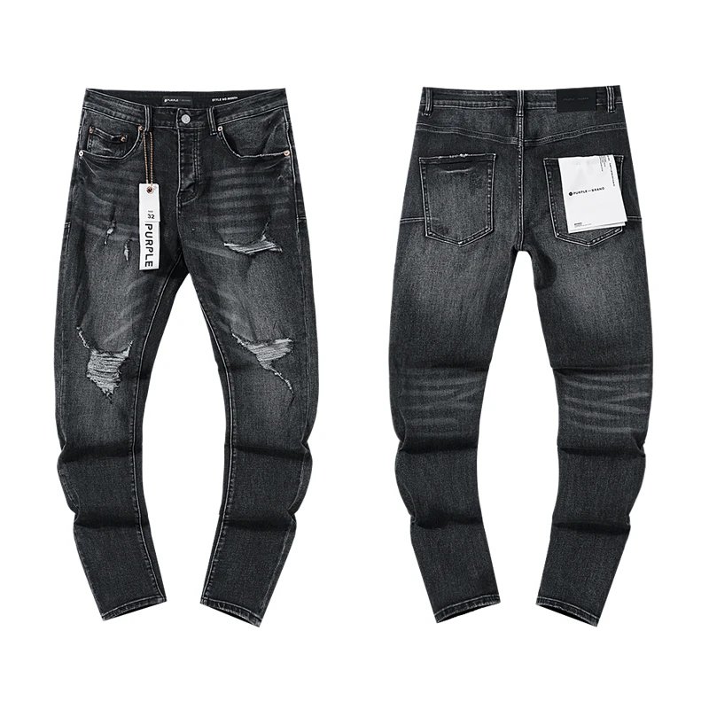 Purple Jeans Black P