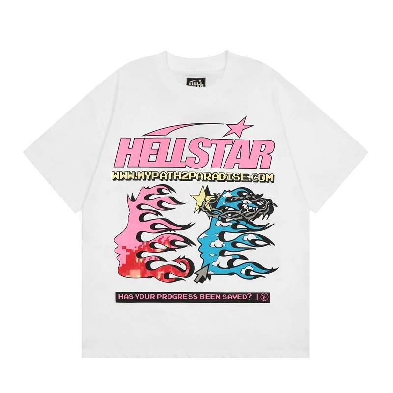 Hellstar White T-Shi