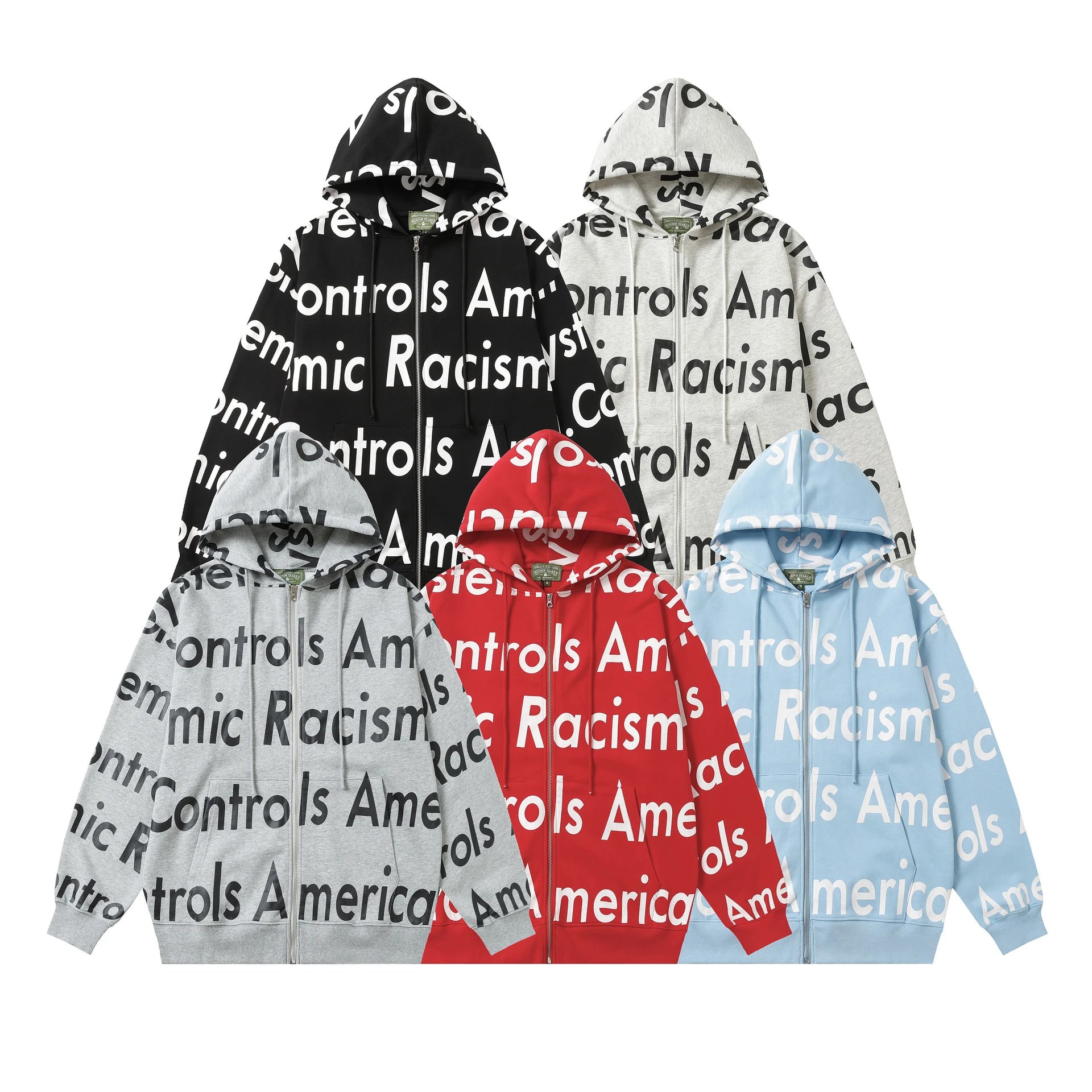 Floral Print Hooded Sweatshirt Multicolor Oversized Pullover