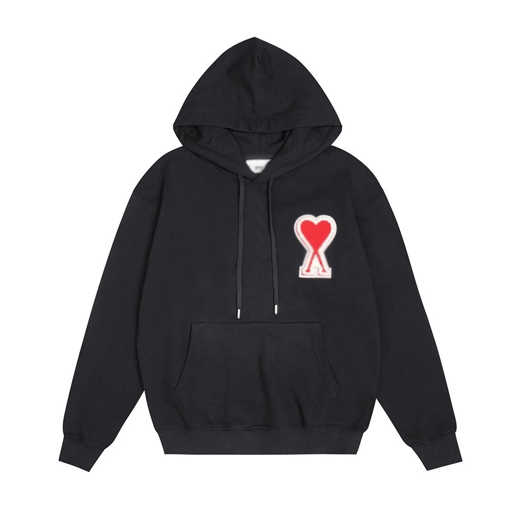 Ami Paris Black Hood
