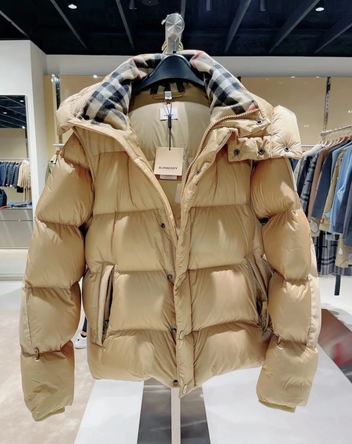 Burberry Beige Jacke
