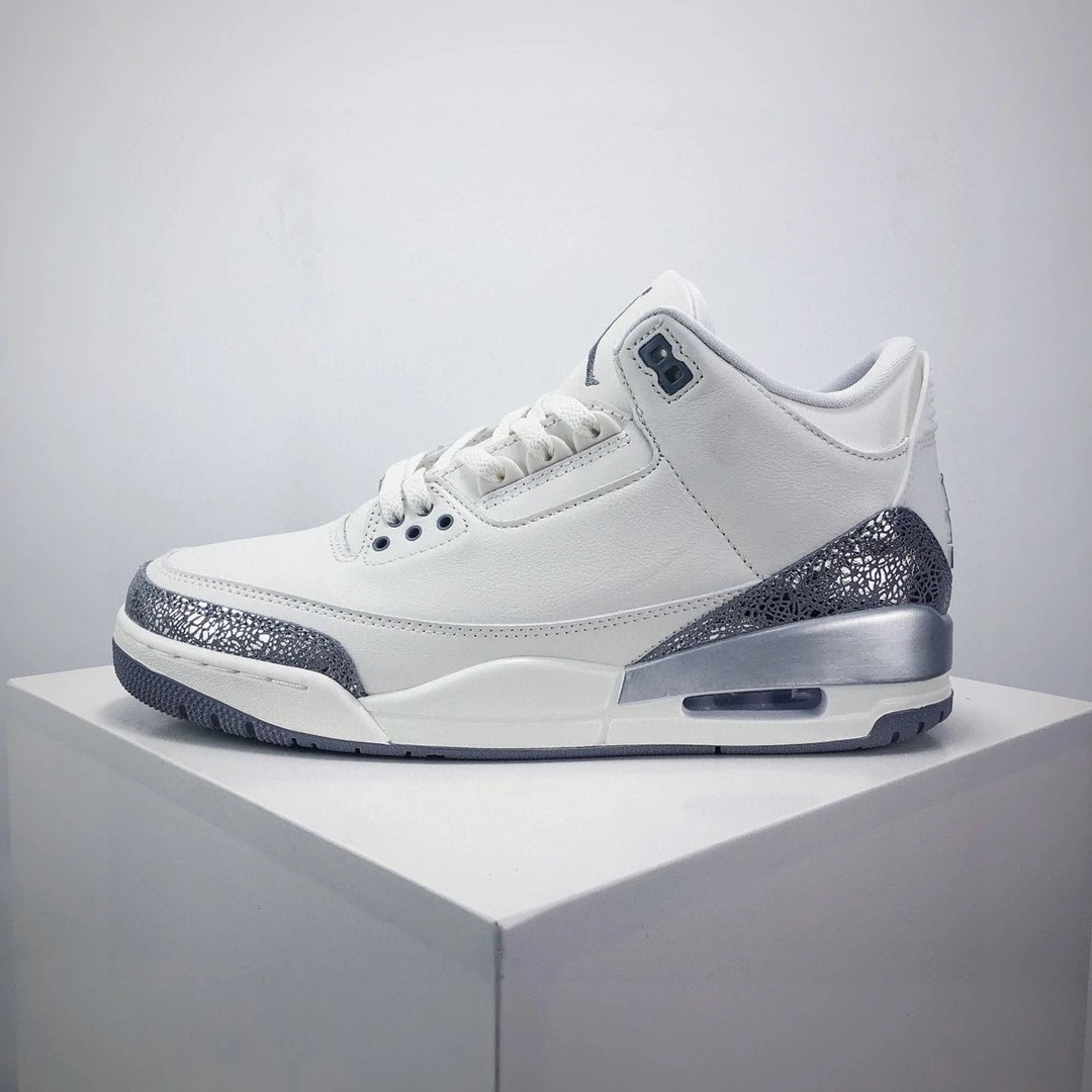 Air Jordan 3 White S