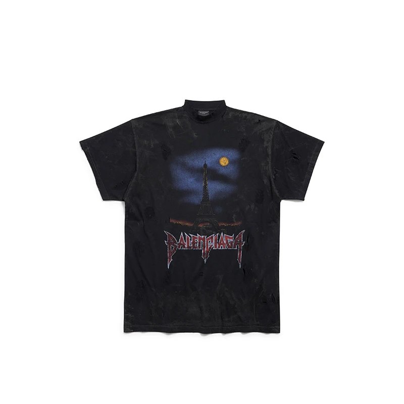 Balenciaga Black T-S