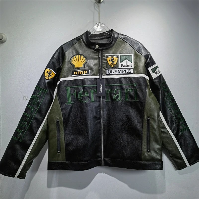F1 Leather Jacket photo 4