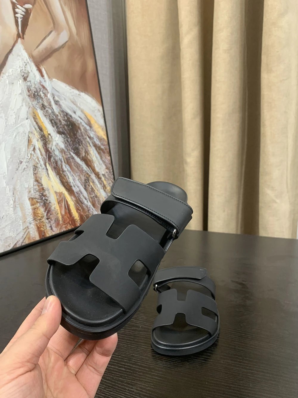 Hermès Color Matching Slippers photo 2