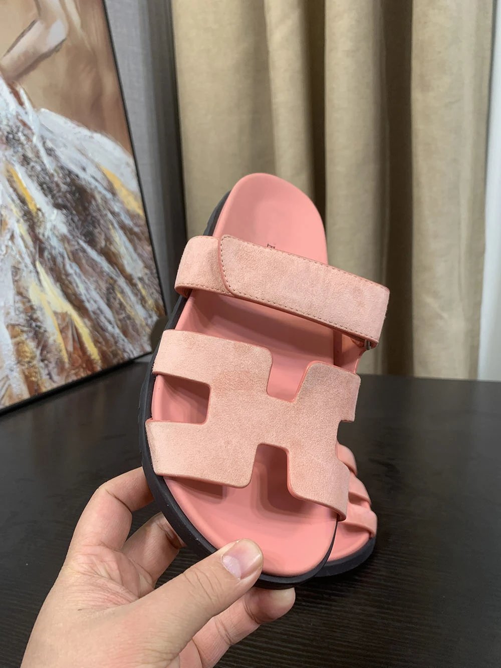 Hermès Color Matching Slippers photo 6