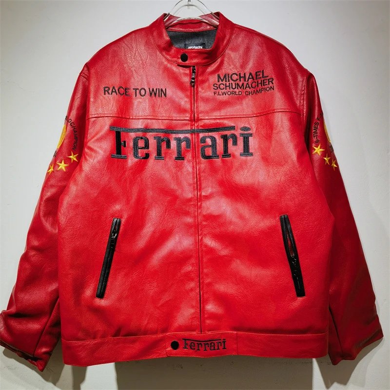 F1 Leather Jacket photo 7