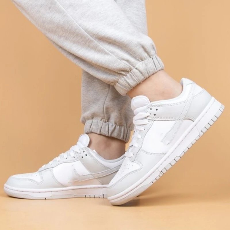 Nike Dunk Low Black White Casual Sneakers