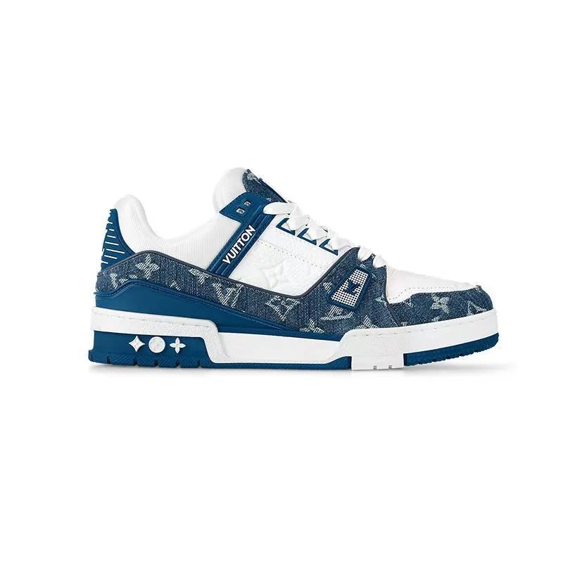 Louis Vuitton AF1 Monogram Black White Sneakers