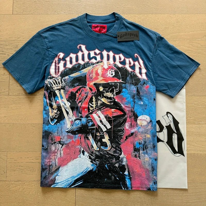Godspeed Blue T-Shir