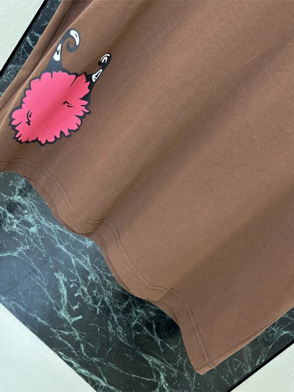 Chrome Hearts Brown Graphic Pocket T-Shirt
