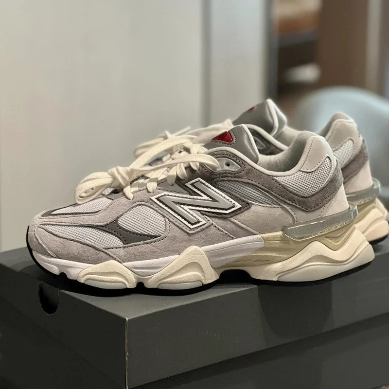 New Balance Grey Chunky Sneakers