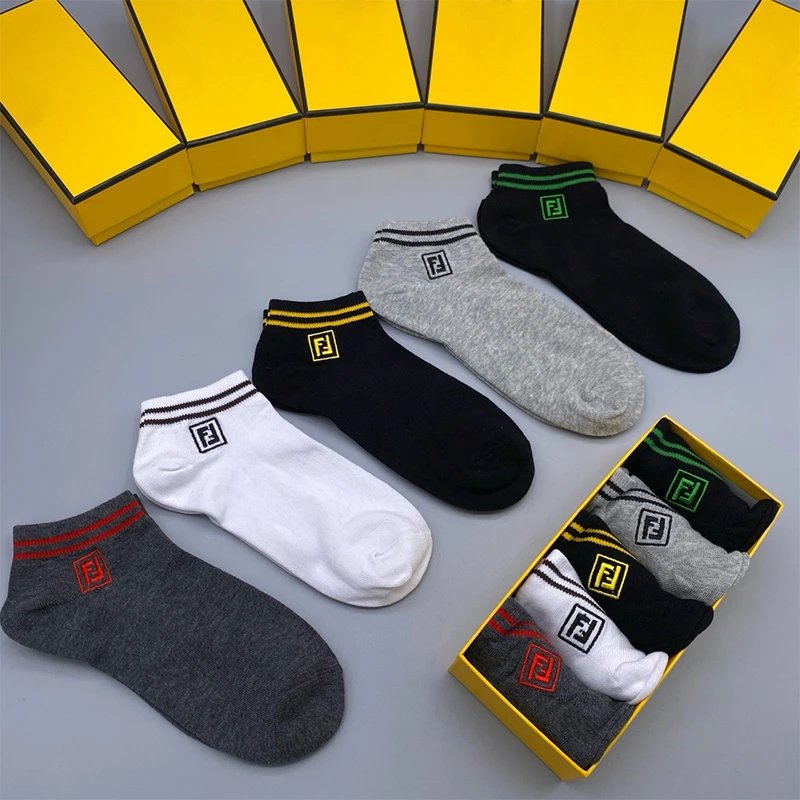 Fendi Black Socks