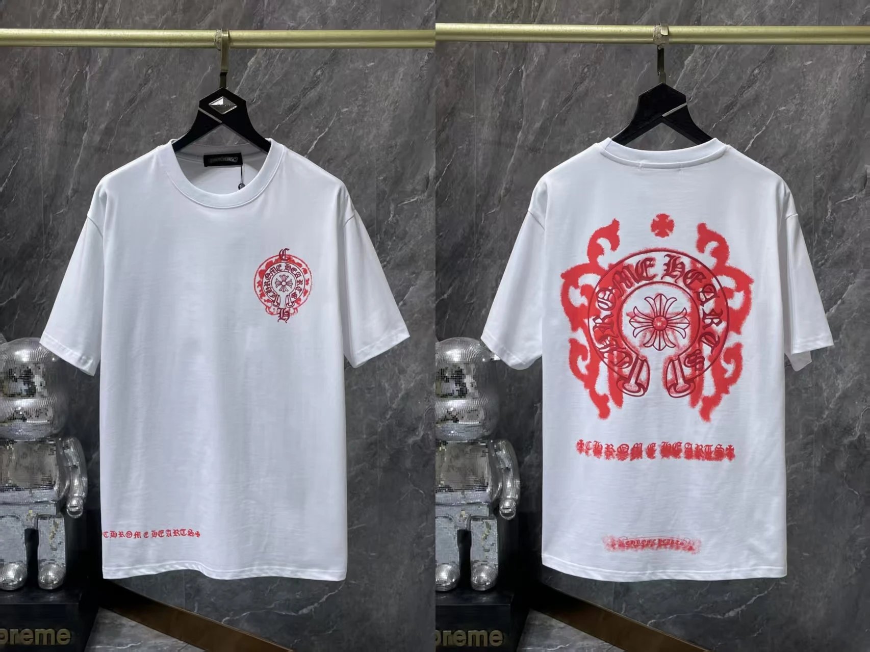 Chrome Hearts Street Style T-Shirt photo 8