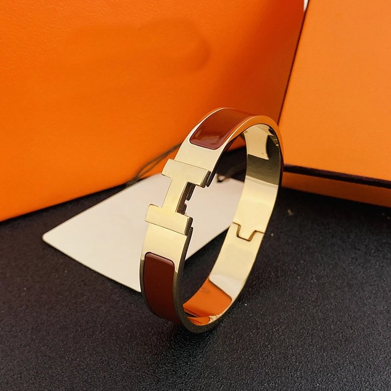 Hermès Gold Red Brac