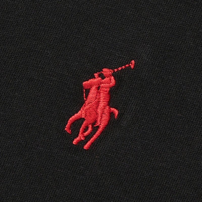 Polo Ralph Lauren Black Classic Fit Cotton T-Shirt