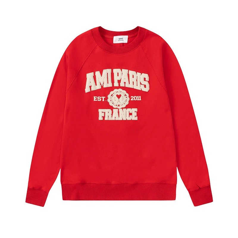 Ami Paris Red Sweats