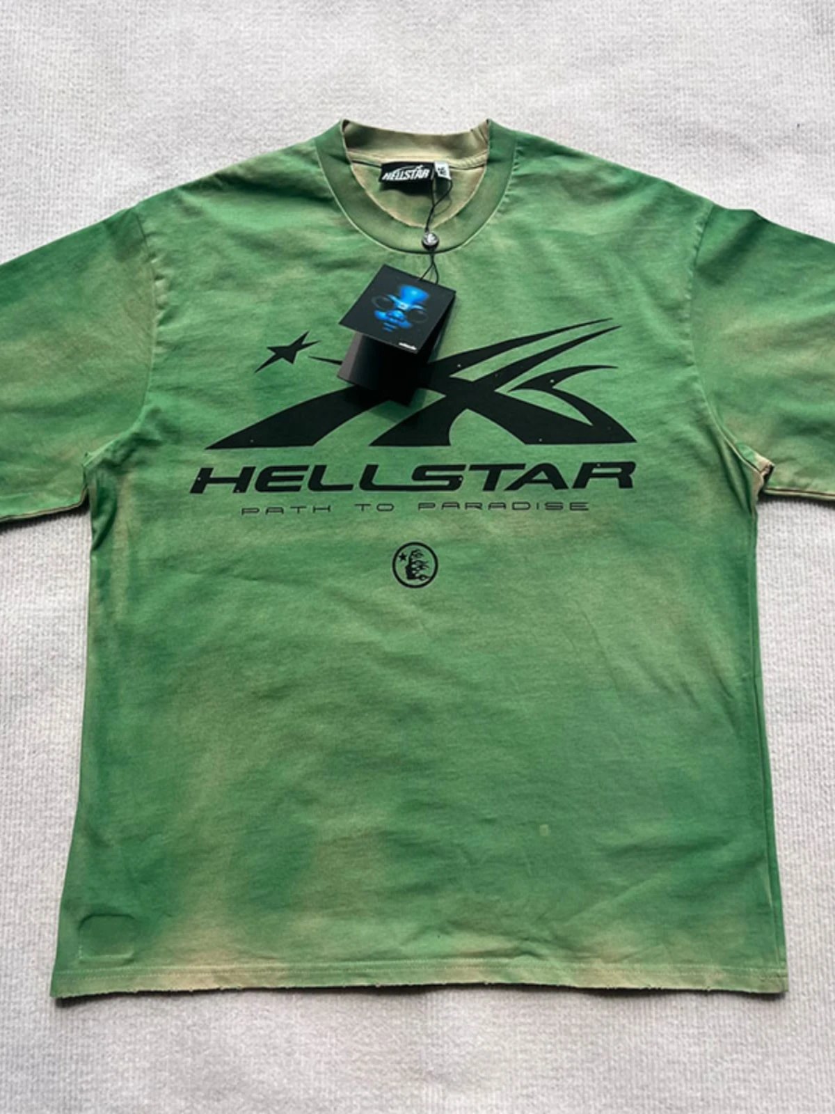 Hellstar Graphic Print Multicolor Streetwear T-Shirt