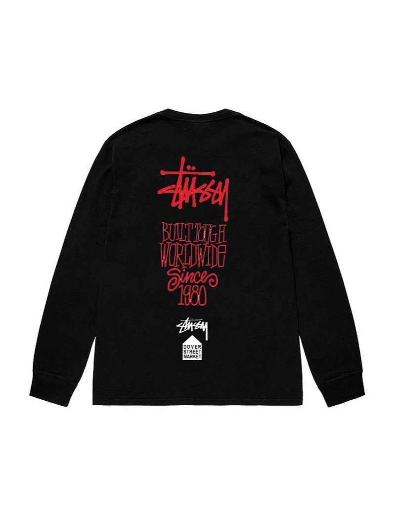 Stussy Black Long Sl