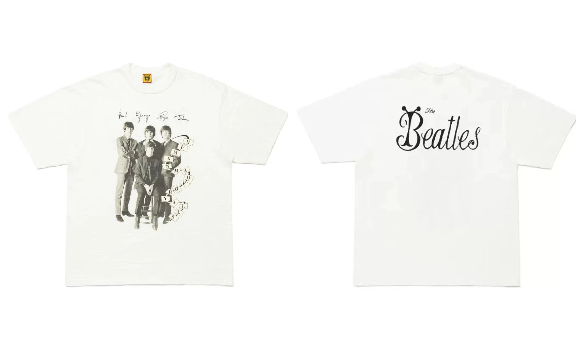 The Beatles White T-