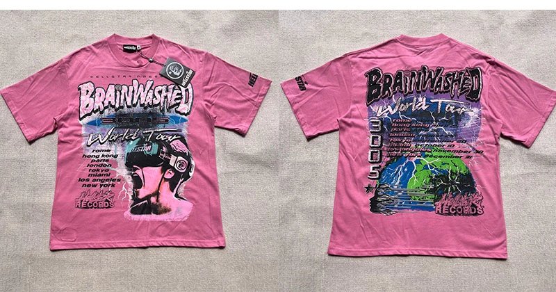 Brainwashed Pink T-S