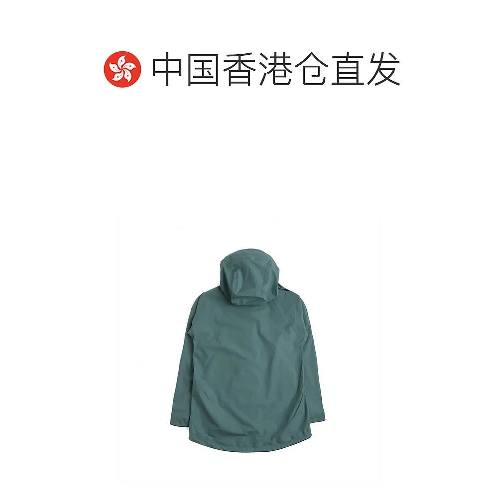 Outdoor Waterproof Hooded Jacket Sage Green Technical Performance