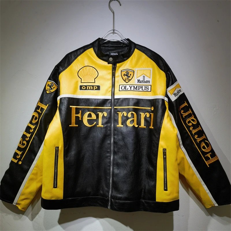 F1 Leather Jacket photo 2