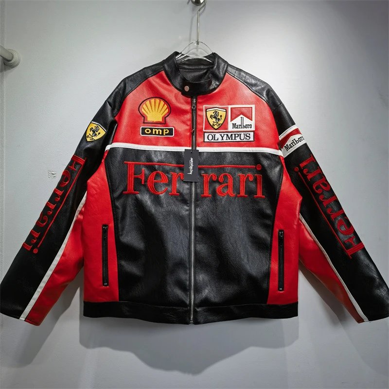F1 Leather Jacket photo 3