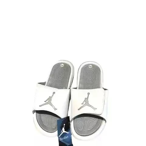 Jordan Slide Black White Pink Casual Sandals