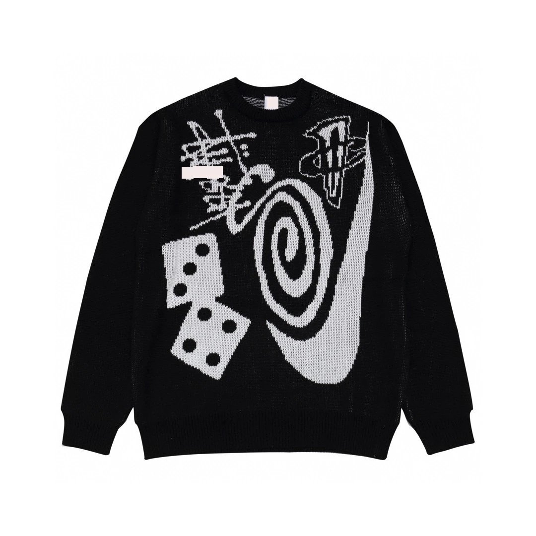 Black Knit Sweater w