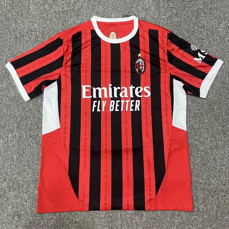 AC Milan Red and Black Jersey