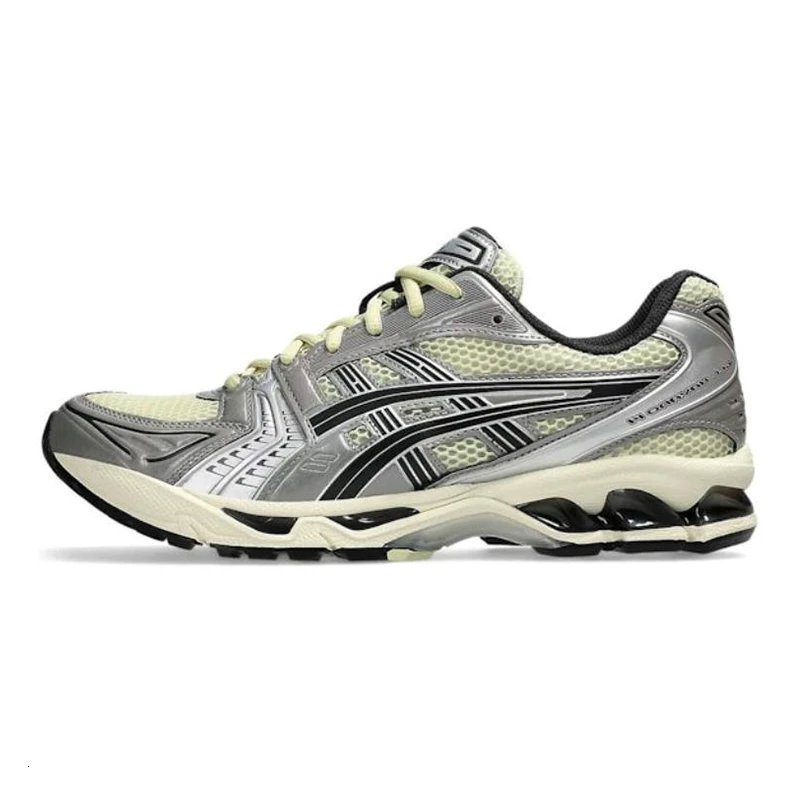 Asics Gel-Kayano 14 Silver White Mesh Running Shoes