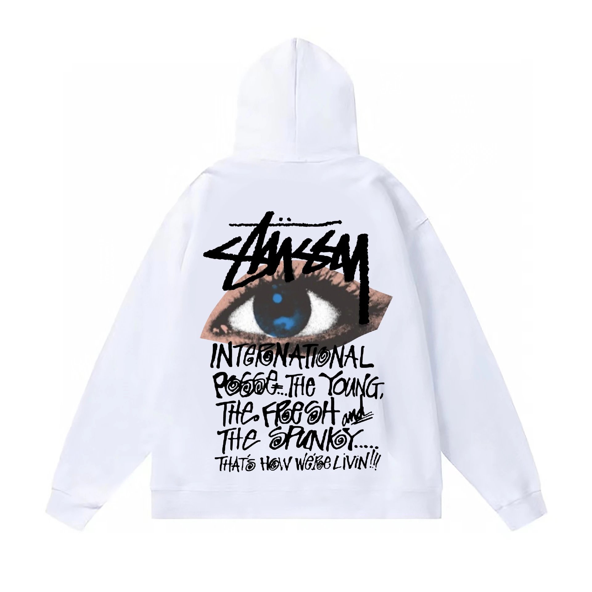 Stussy Eye White Hoo