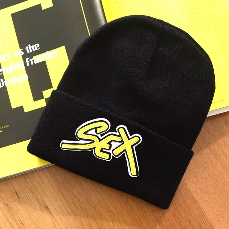 Sex Black Beanie