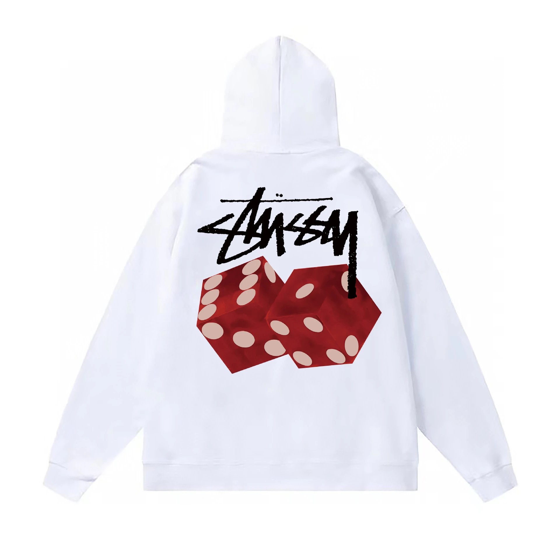 Stussy White Hoodie