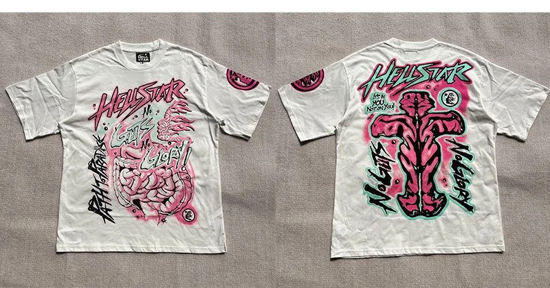 Hellstar White T-Shi