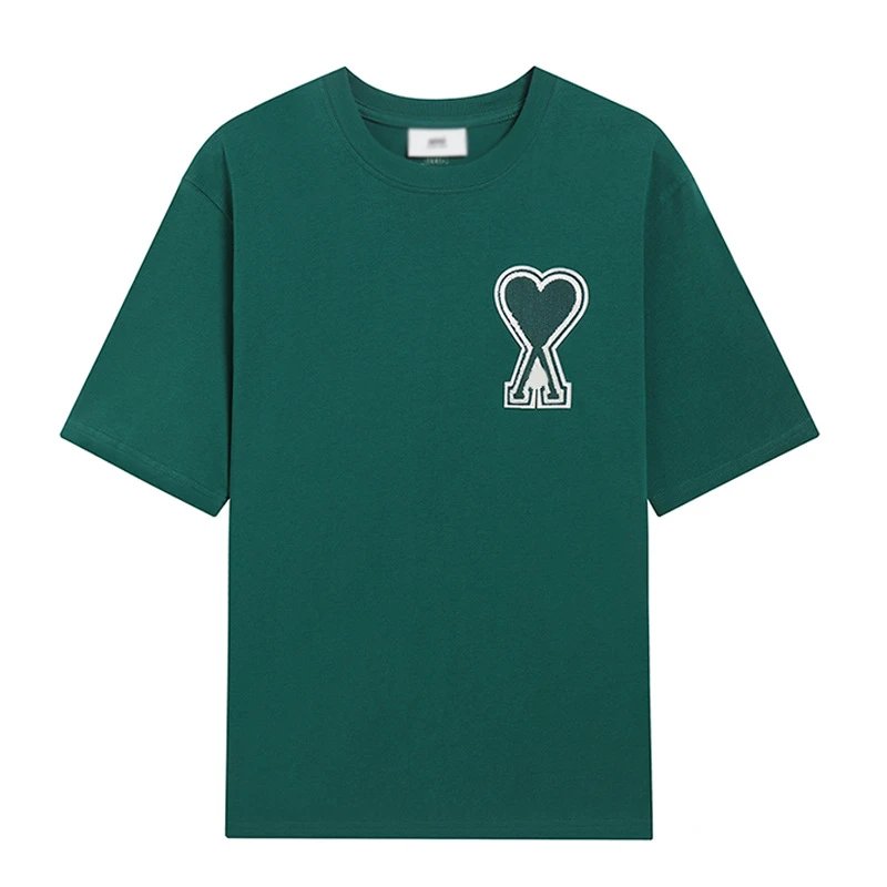 Ami Paris Green T-Sh