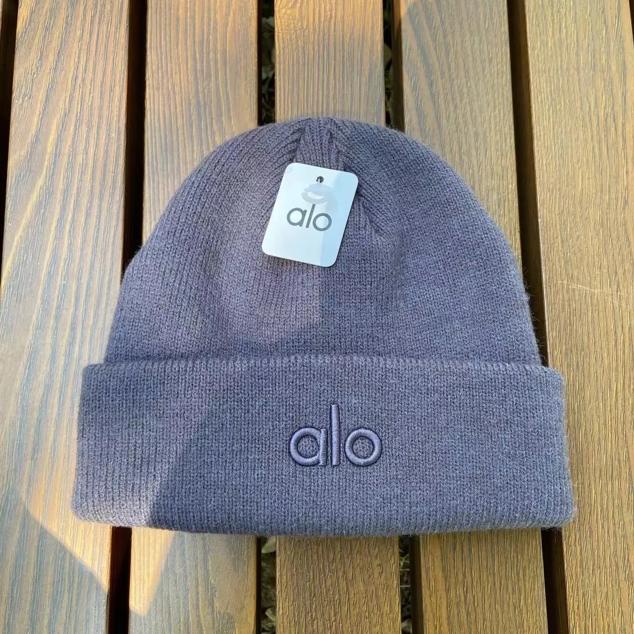 Alo Purple Beanie