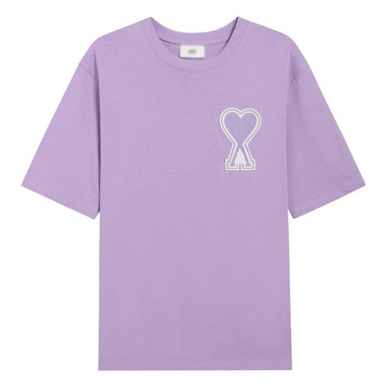 Ami Paris Purple T-S