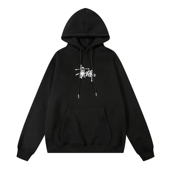 Stussy Dice Print Hoodie Navy - 4